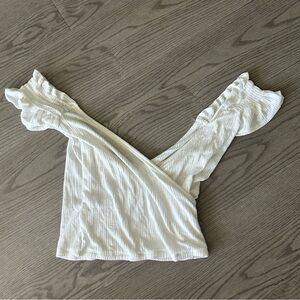 Billabong White Crop Top